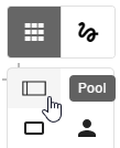 This screenshot shows the "Pool" symbol within the symbol palette.