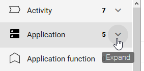 This screenshot illustrates the click on a catalog filter listed in the Explorer.